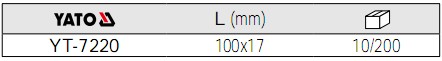 塞尺YT-7220参数